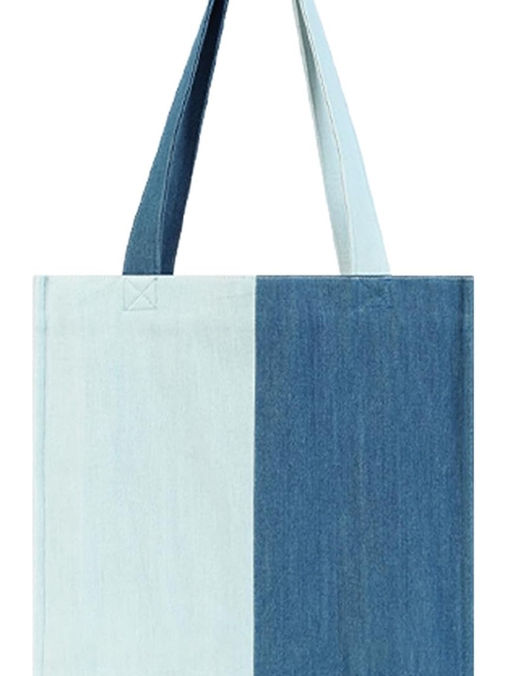NEW Denim Museum Colorblock Designer Shoulder Bag | Foldable  w/zipper pockets